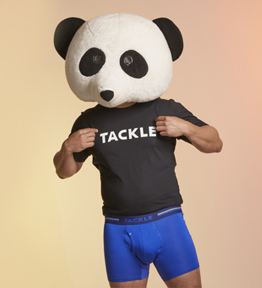 Say goodbye to chafing with Tackle!