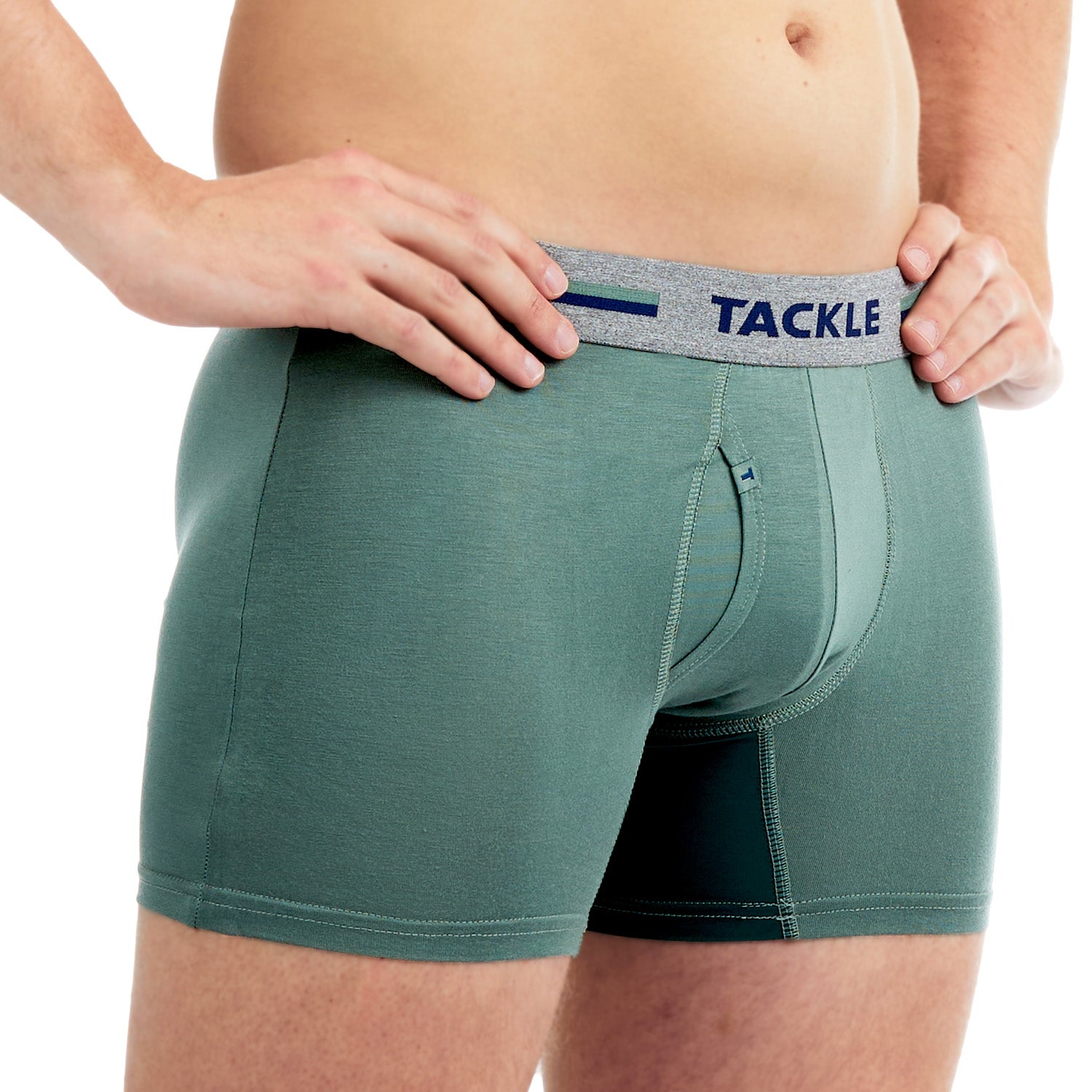 Bamboo Mid Length Trunk Khaki