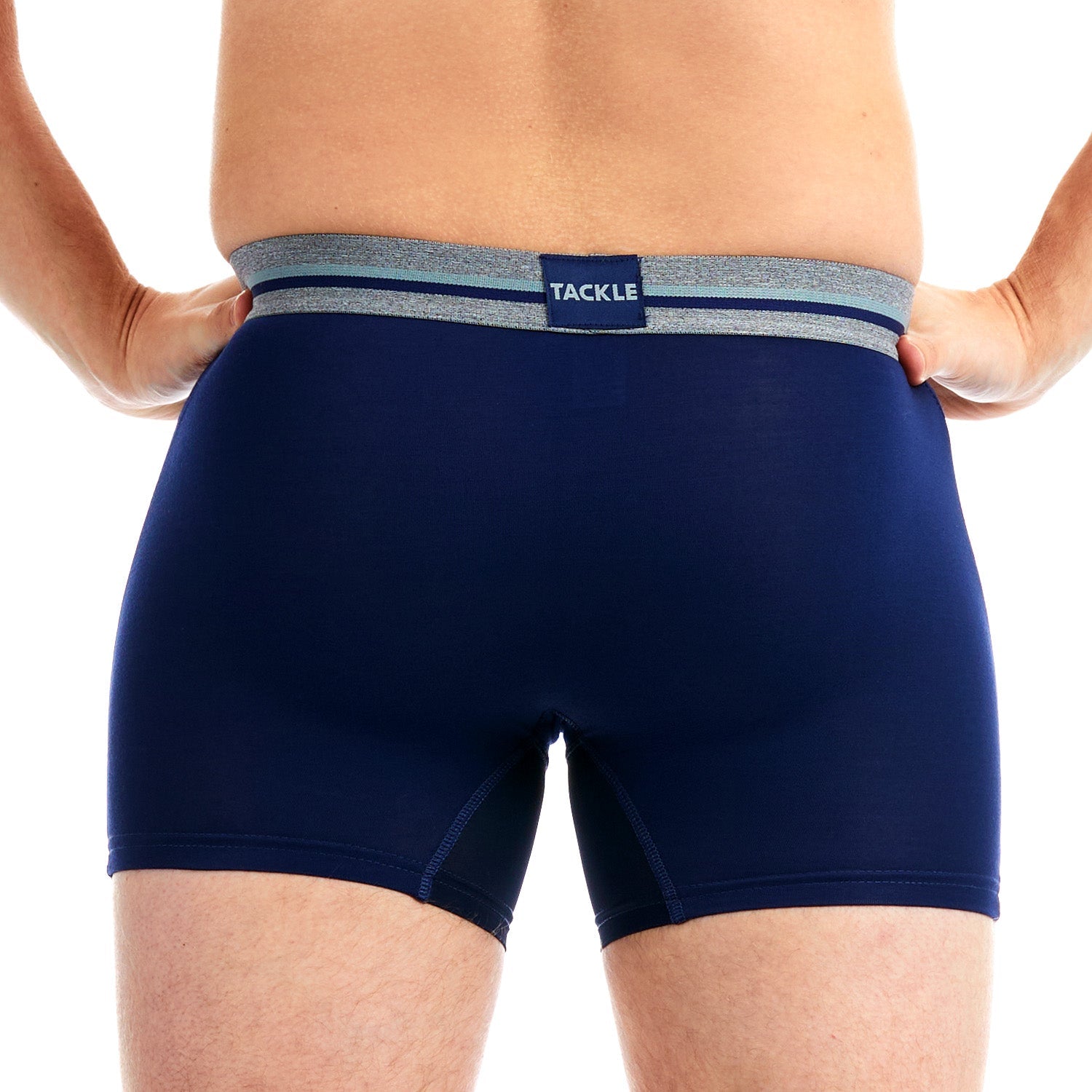 Bamboo Mid Length Trunk Navy