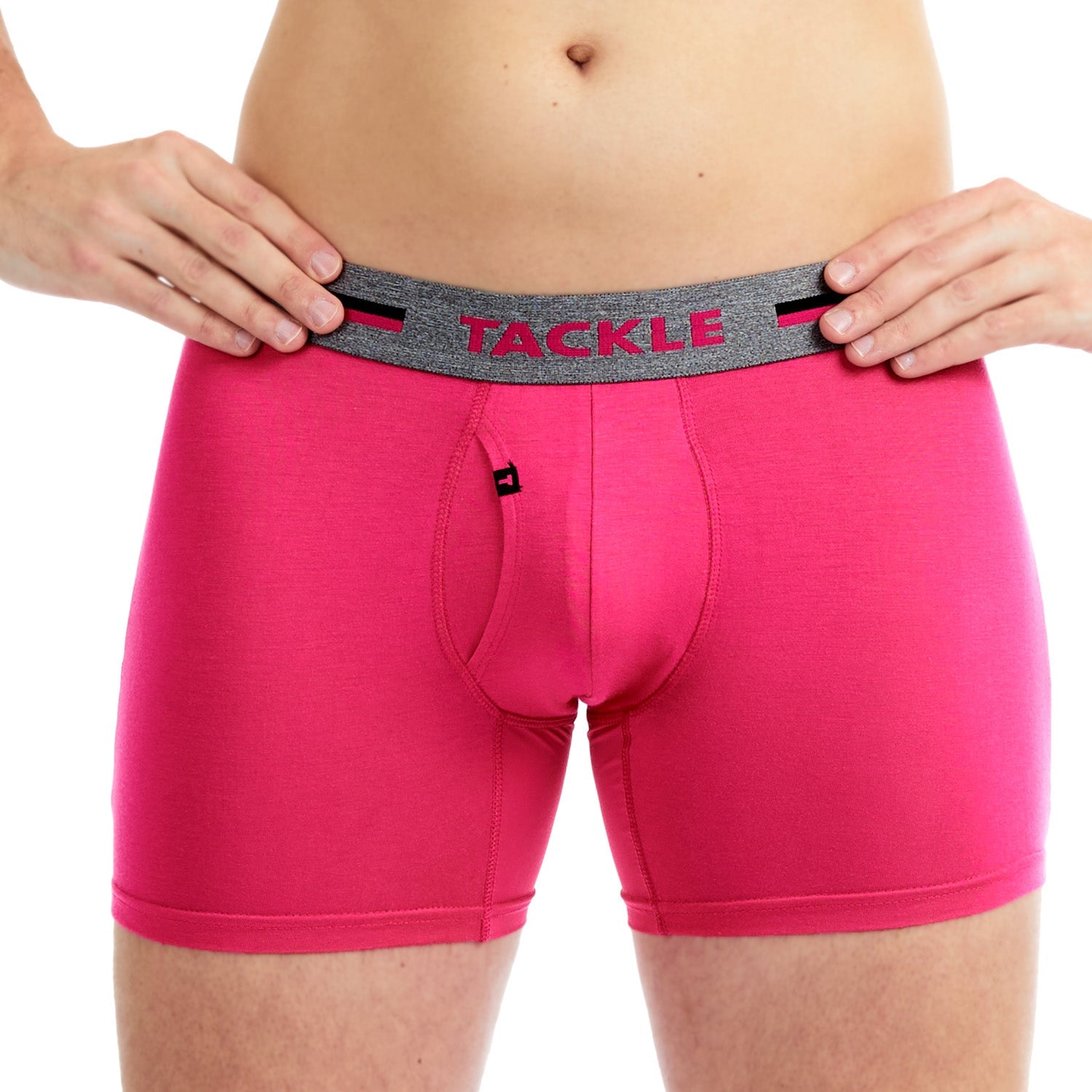 Bamboo Mid Length Trunk pimp pink front