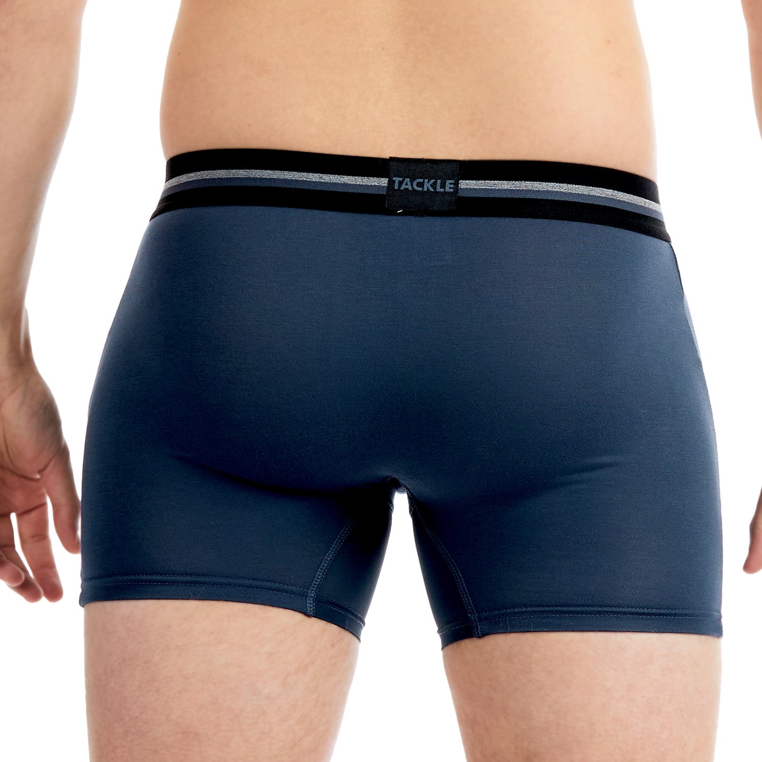 Bamboo Mid Length Trunk Steel back look