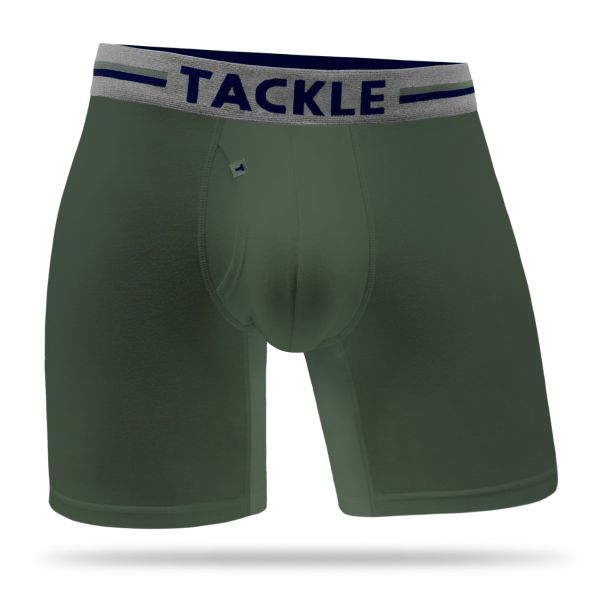 Bamboo Long Leg Trunk Khaki front