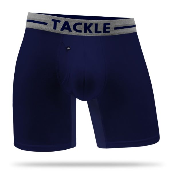 Bamboo Long Leg Trunk navy front 